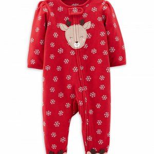 Baby Boy Sleeper, Reindeer Newborn